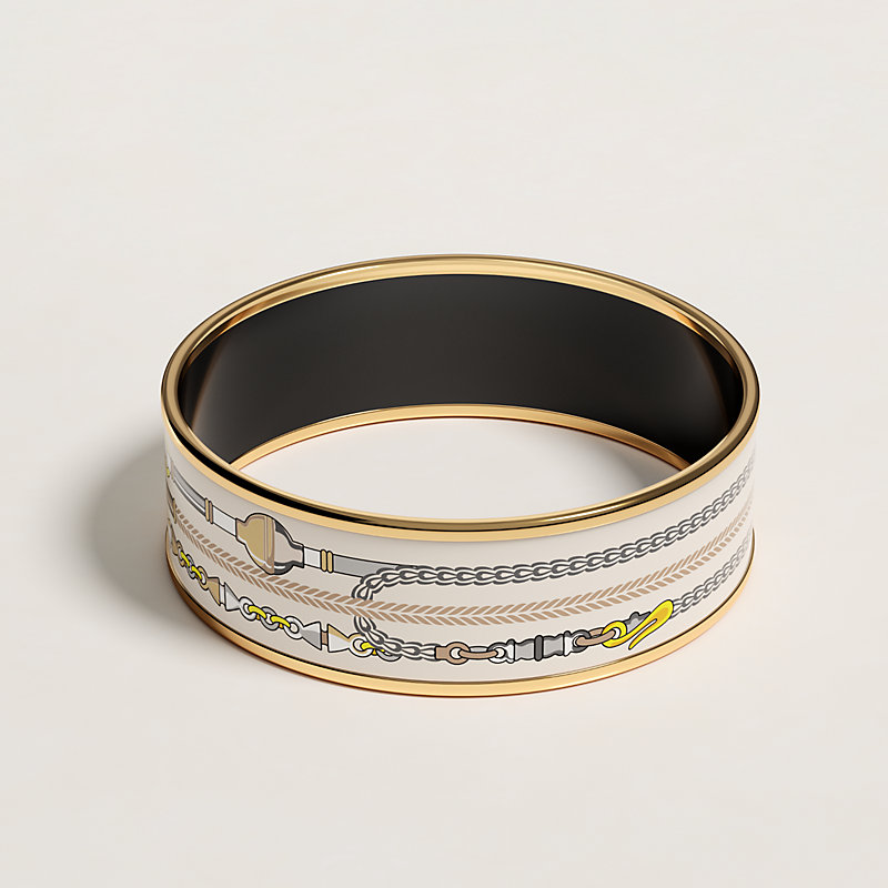 HERMES 花柄 バングル Flora y Plata bangle | Hermès USA